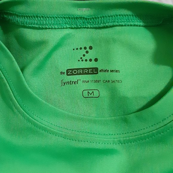 Zorrel Performance Wear Golf Tee Size Medium Unisex - Picture 5 of 5